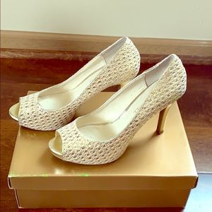 Gold Audrey Brooke Heels